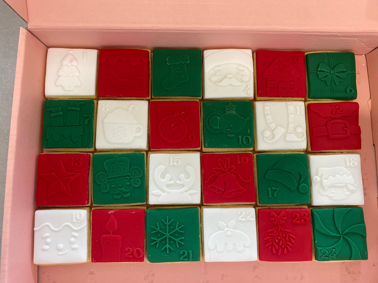 Advent Calendar - Green