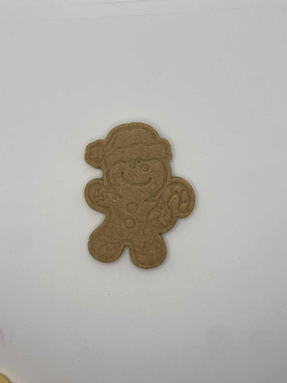 Gingerbread man sugar cookies