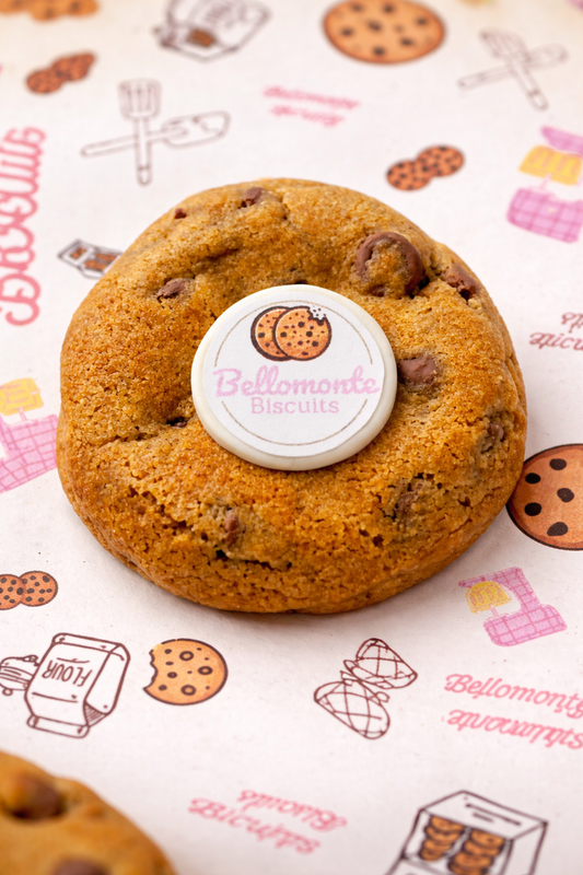 Custom logos and image Choc Chip Cookies