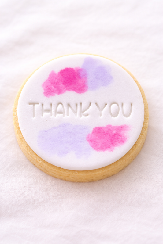 Watercolour Cookies 2 tone