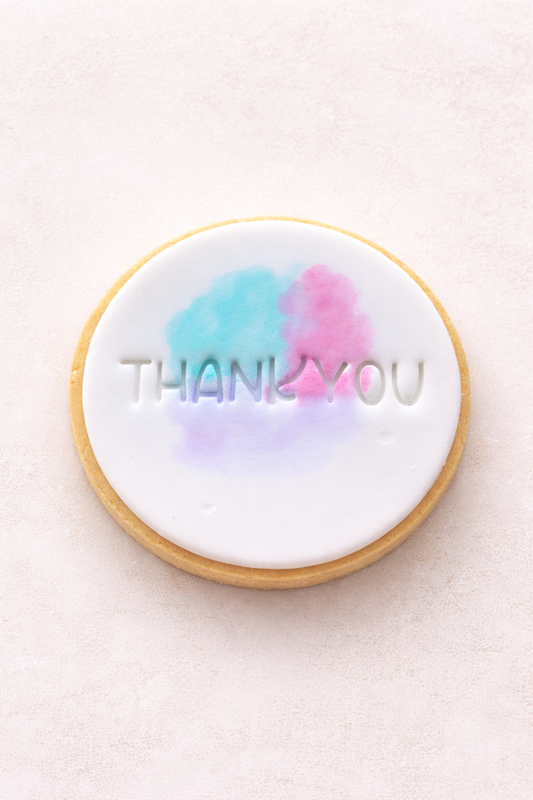 Watercolour Cookies 3 tone