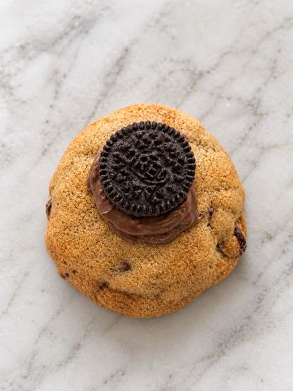 Milk Choc Chip with Double stuffed Oreo centre