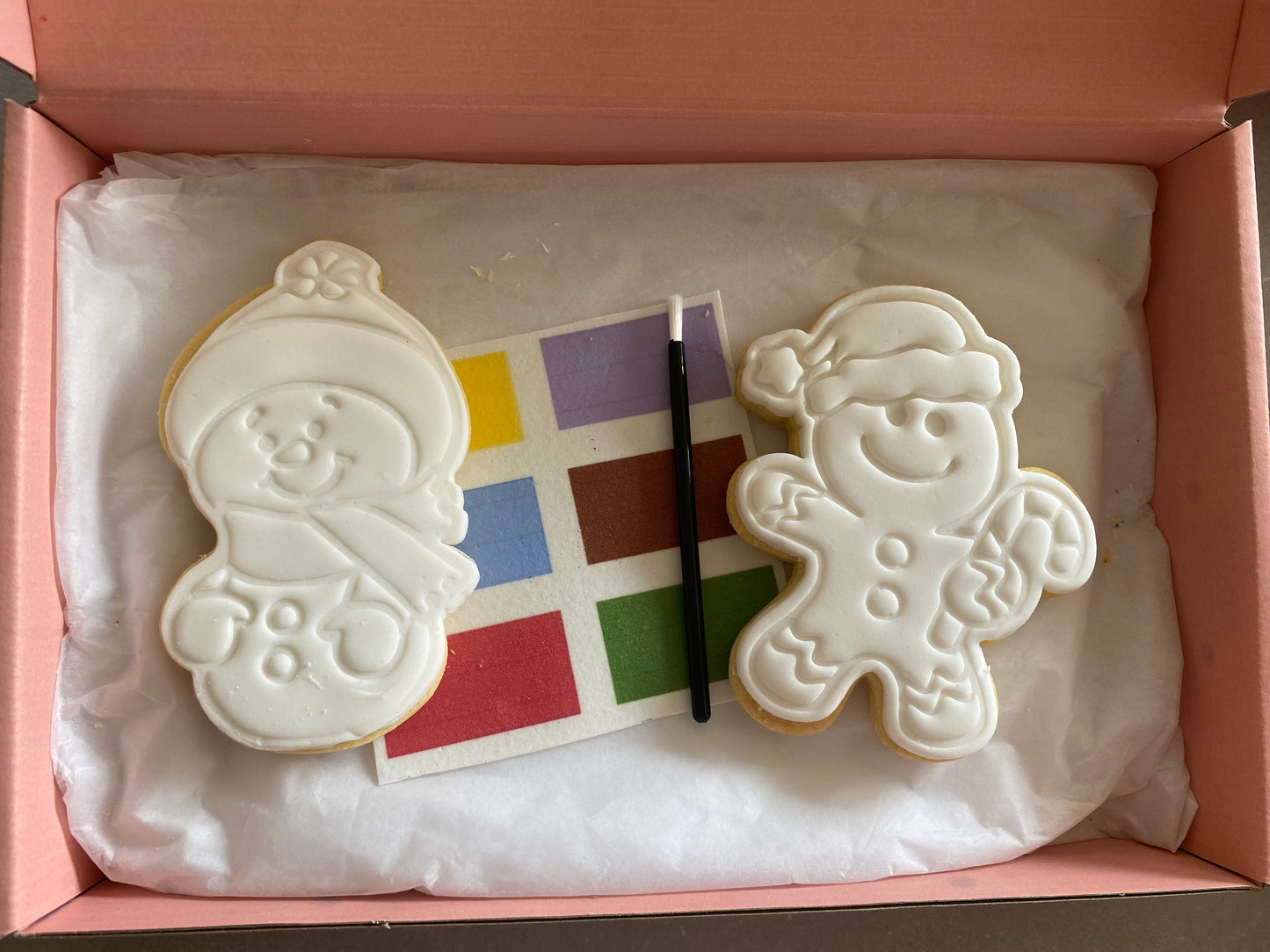 Paint Your Own Christmas Cookies