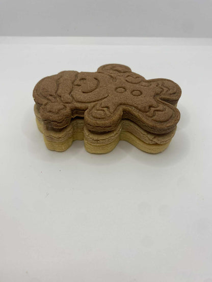 Gingerbread man sugar cookies